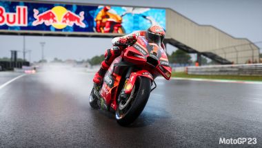 MotoGP 23, il videogame ufficiale: una schermata di gioco