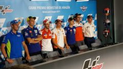 MotoGP Aragon 2017, parola ai piloti: la conferenza stampa del giovedì