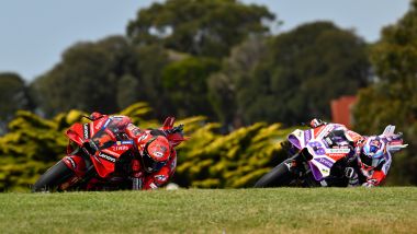 MotoGP Australia 2023, Phillip Island: Francesco Bagnaia e Jorge Martin (Ducati)