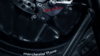 MotoGP, cerchio Marchesini con pinza e disco Brembo