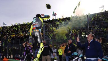 MotoGP Emilia Romagna 2021, Valentino Rossi e la sua festa d'addio a Misano Adriatico