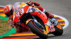 MotoGP Germania FP2: Marquez torna in testa, poi Rins
