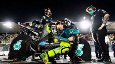 MotoGP, GP Qatar 2021: Valentino Rossi (Yamaha Petronas)