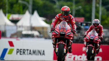 MotoGP Indonesia 2022, Mandalika: Pecco Bagnaia e Jack Miller (Ducati)