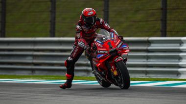 MotoGP Malesia 2024, Sepang: Francesco Bagnaia. Credits: Ducati Corse