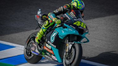 MotoGP Spagna 2021, Jerez: Valentino Rossi (Yamaha)