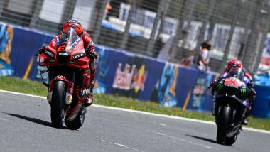 MotoGP Spagna 2022, Jerez: Francesco Bagnaia (Ducati) vince su Fabio Quartararo (Yamaha)