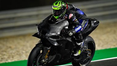 MotoGP Test 2021, Losail: Cal Crutchlow in sella alla Yamaha