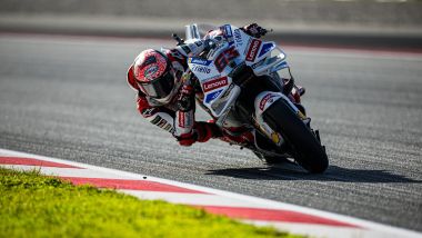 MotoGP, test Barcellona: Pecco Bagnaia (Ducati)