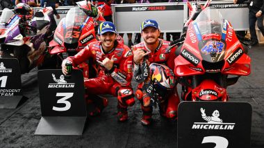 MotoGP Thailandia 2022, Buriram: Jack Miller e Francesco Bagnaia (Ducati) 