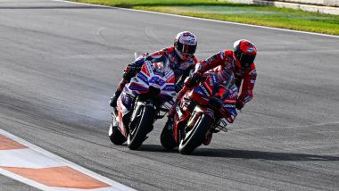 MotoGP Valencia 2023, Pecco Bagnaia vs Jorge Martin (Ducati)