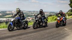 Prova: KTM 790 Duke, Triumph Street Triple RS, MV Agusta Brutale 800