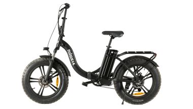 Nilox X9, la nuova fat bike da città, in versione nera