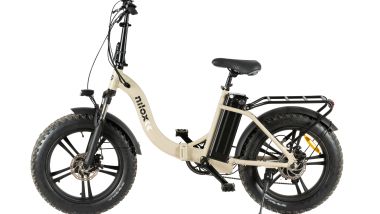 Nilox X9, la nuova fat bike da città, in versione sabbia
