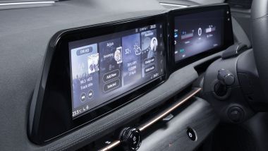 Nissan Ariya 2020: il doppio schermo da 12.3