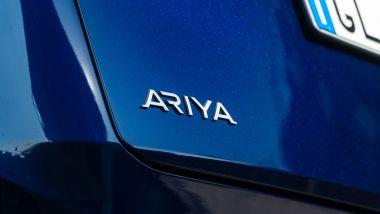 Nissan Ariya: badge posteriore