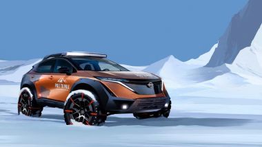Nissan Ariya dal Polo Nord al Polo Sud: la preparazione del SUV elettrico