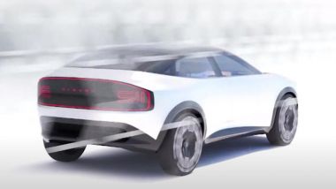 Nissan: il render grafico del nuovo crossover EV
