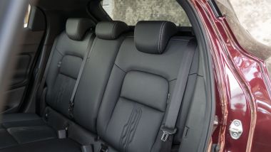 Nissan Juke Hybrid, i sedili posteriori