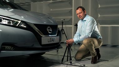 Nissan Leaf 2021: un segnalatore acustico che ''canta''