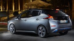 Nissan Leaf e+ 2020, batterie da 62 kWh. Prezzo e autonomia