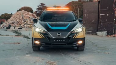 Nissan Re-Leaf: visuale frontale