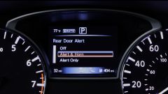 Nissan Rear Door Alert: l'allarme per non dimenticare bimbi a bordo