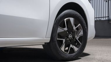 Nissan Townstar EV: cerchi in lega di serie