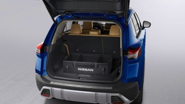 Nissan X-Trail e-Power, l'organizer per il vano bagagli