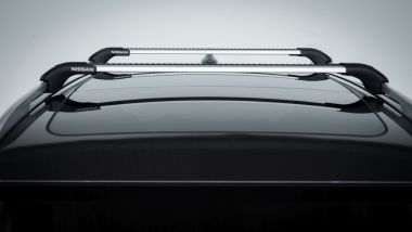 Nissan X-Trail Salomon: le barre sul tetto