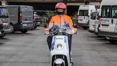 NIU NQi Pro: lo scooter elettrico in dotazione alla polizia di Bruxelles
