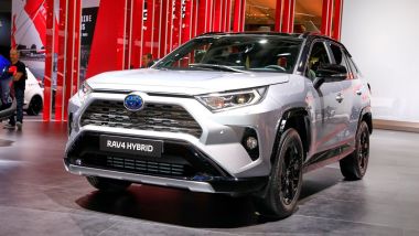 La nuova Toyota Rav4 Hybrid 2019
