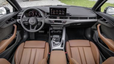 Novità in gamma per Audi A4 e A5: gli interni della station A4 Avant