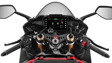 Nuova Aprilia RSV4: il ponte di comando della supersportiva made in Italy