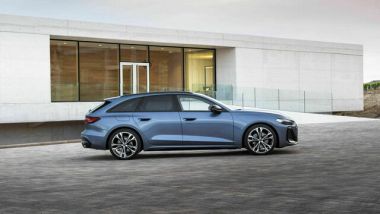 Nuova Audi A5: la linea filante della station wagon Avant