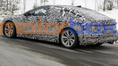 Nuova Audi A6 e-tron: la berlina tedesca 100% elettrica durante i collaudi