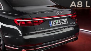 Nuova Audi A8, motori diesel, benzina o ibrido plug-in