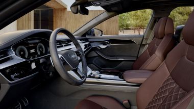 Nuova Audi A8 TFSI e: i nuovi interni