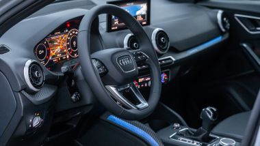 Nuova Audi Q2: l'abitacolo molto ben rifinito
