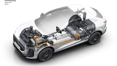 Nuova Audi Q3 Sportback e-hybrid... sotto il vestito