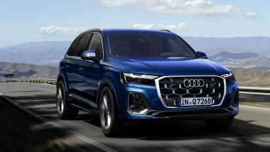 Nuova Audi Q7 2024: dinamica