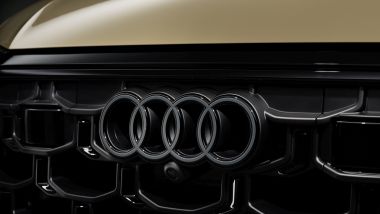 Nuova Audi Q8 2024: il logo bidimensionale