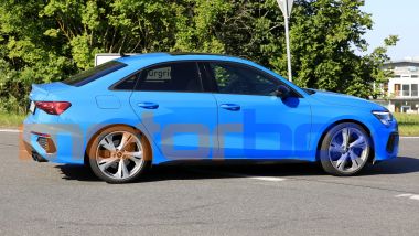 Nuova Audi S3 Sedan: visuale laterale