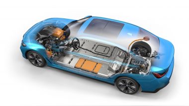 Nuova BMW i3 eDrive35L, motore elettrico da 286 cv