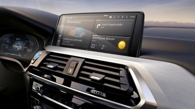 Nuova BMW iX3: l'impianto multimediale con il nuovo sistema operativo BMW