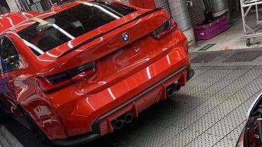 Nuova BMW M3: il posteriore 