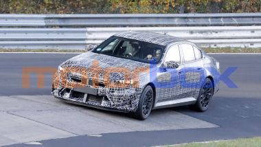 Nuova BMW M5: la berlina sportiva potrebbe debuttare nel 2024