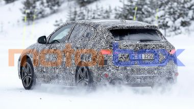 Nuova BMW Serie 1: i prototipi durante i testi invernali