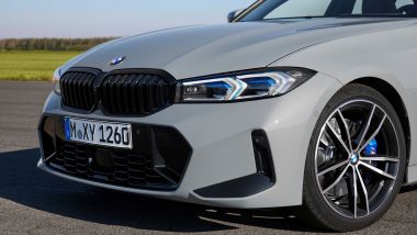 Nuova BMW Serie 3 2022: il nuovo frontale 