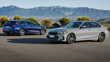 Nuova BMW Serie 3 2022: il restyling per berlina e station wagon